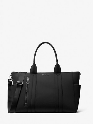 Michael Kors Brooklyn Scuba Travel Tote Miesten Matkalaukku Mustat | FIUZZ2134