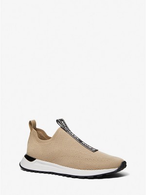 Michael Kors Miles Stretch Knit Slip-On Miesten Tennarit CHINO | FIYXW2278