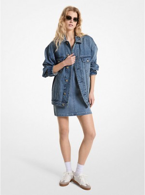 Michael Kors Oversized Denim Naisten Takki Sininen Pesu | FIRVA1396