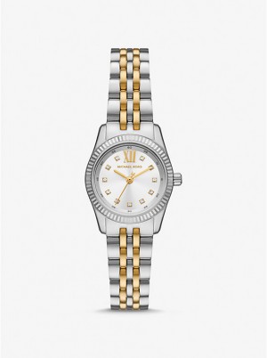 Michael Kors Petite Lexington Pavé Two-Tone Naisten Kello TWO TONE | FIYXM1654