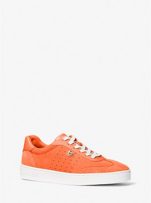 Michael Kors Scotty Suede Naisten Tennarit Oranssi | FIPJI2014