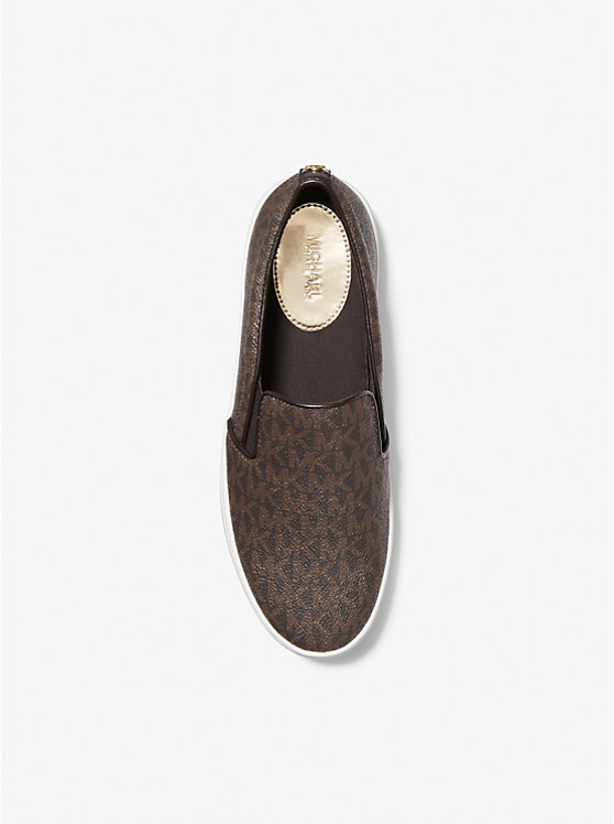 Michael Kors Trent Logo Slip-On Naisten Tennarit Ruskea | FIILP2016